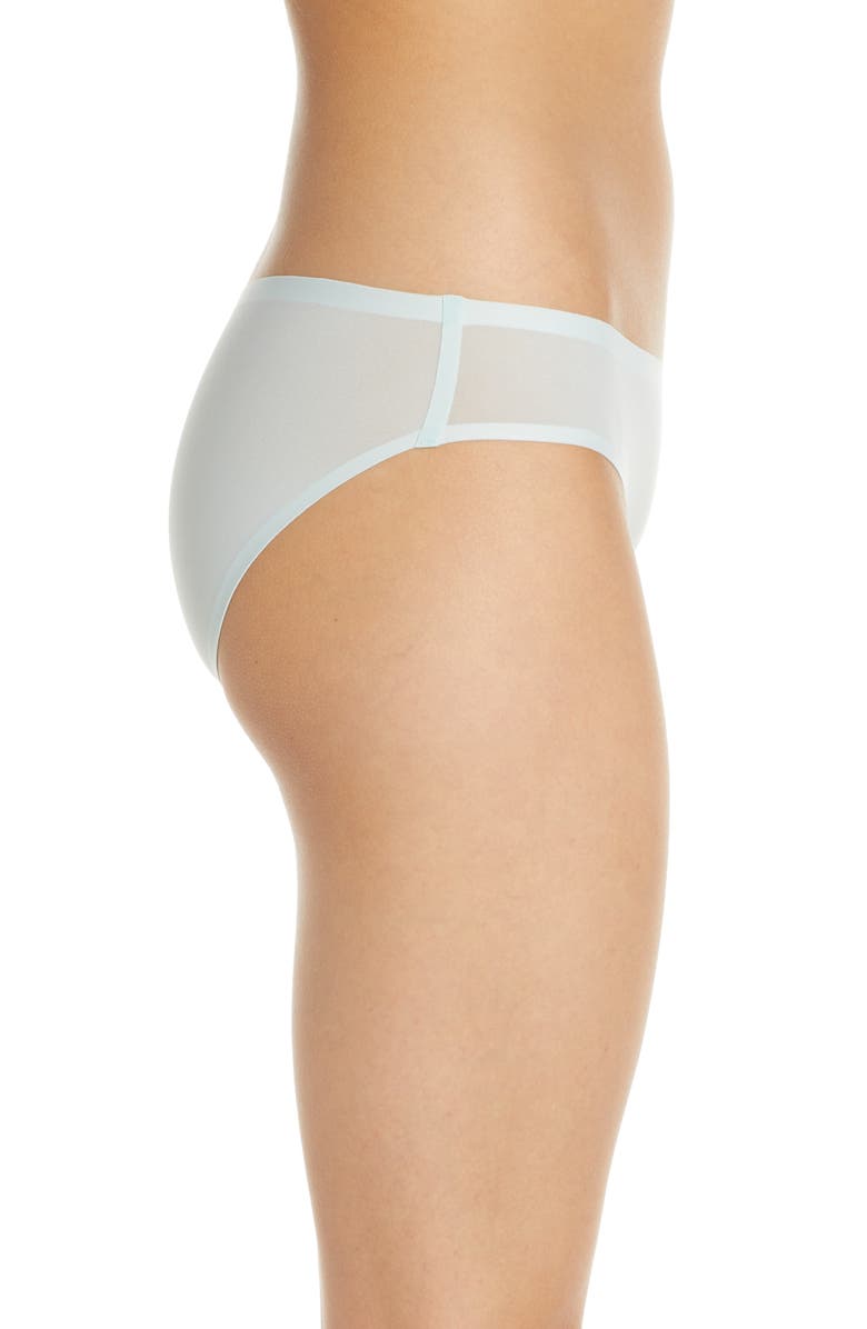 Chantelle Lingerie Soft Stretch Bikini, Alternate, color, Crystal Blue