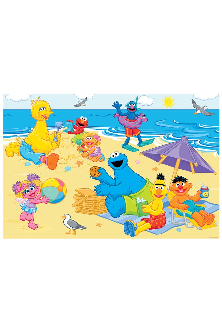 Fun in The Sun 24pc Floor Puzzle, Alternate, color, Multicolor