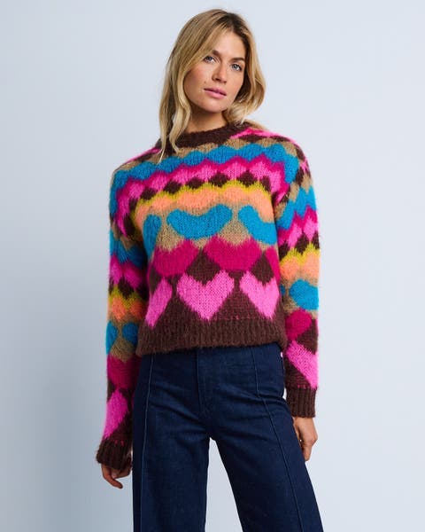 Bellissima Italian Heart Sweater