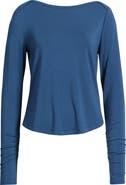 CITY BLUES Long Sleeve Modal Blend Top