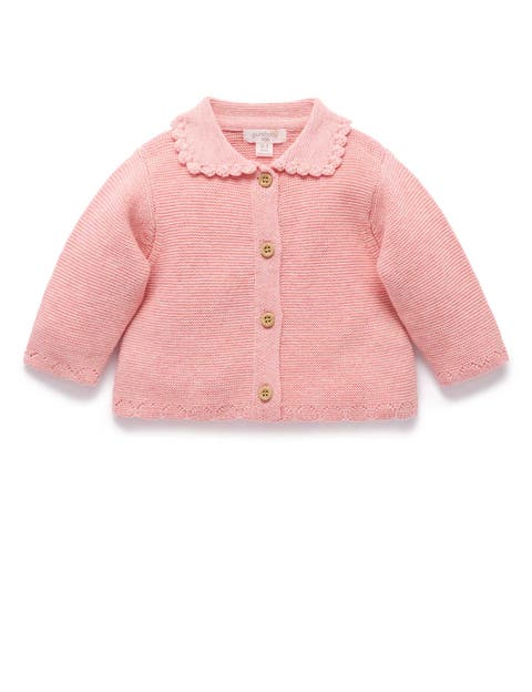 Crochet Collar Cardigan