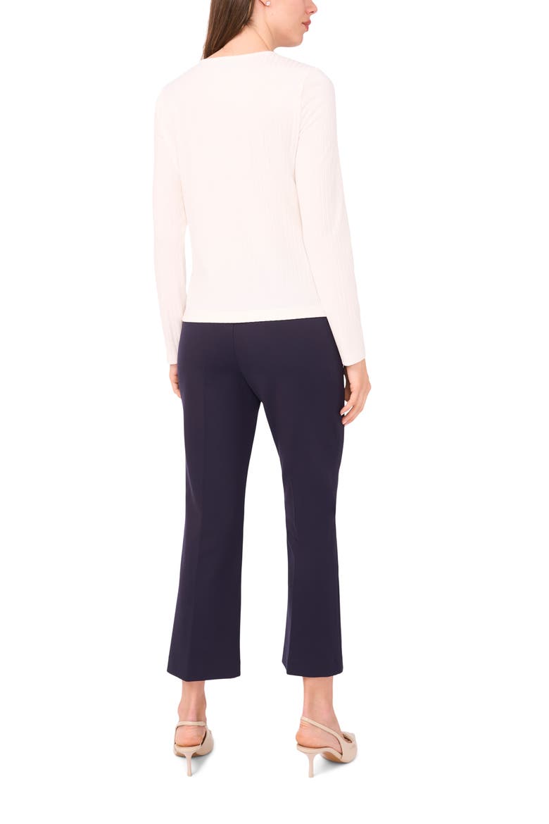 Fitted Raglan Sleeve Knit Top, Alternate, color, NEW IVORY