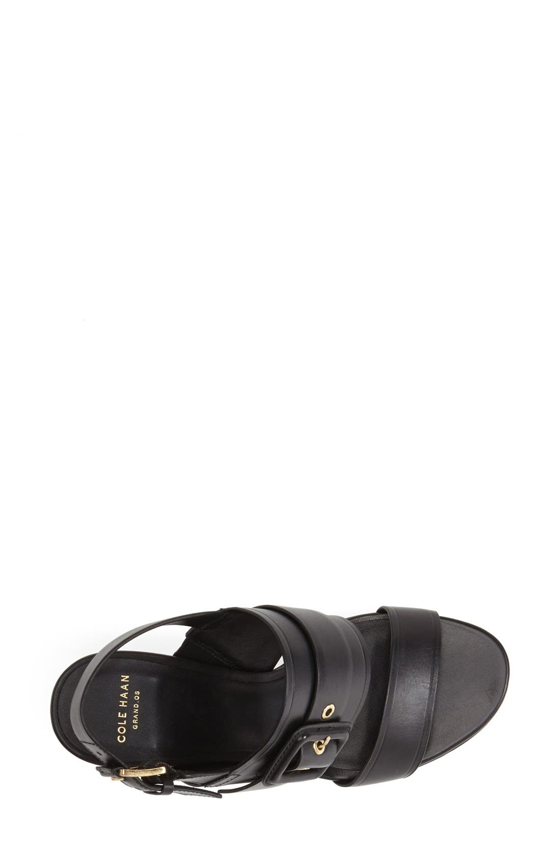 Cole Haan 'Amavia' Slingback Leather Sandal, Alternate, color, 