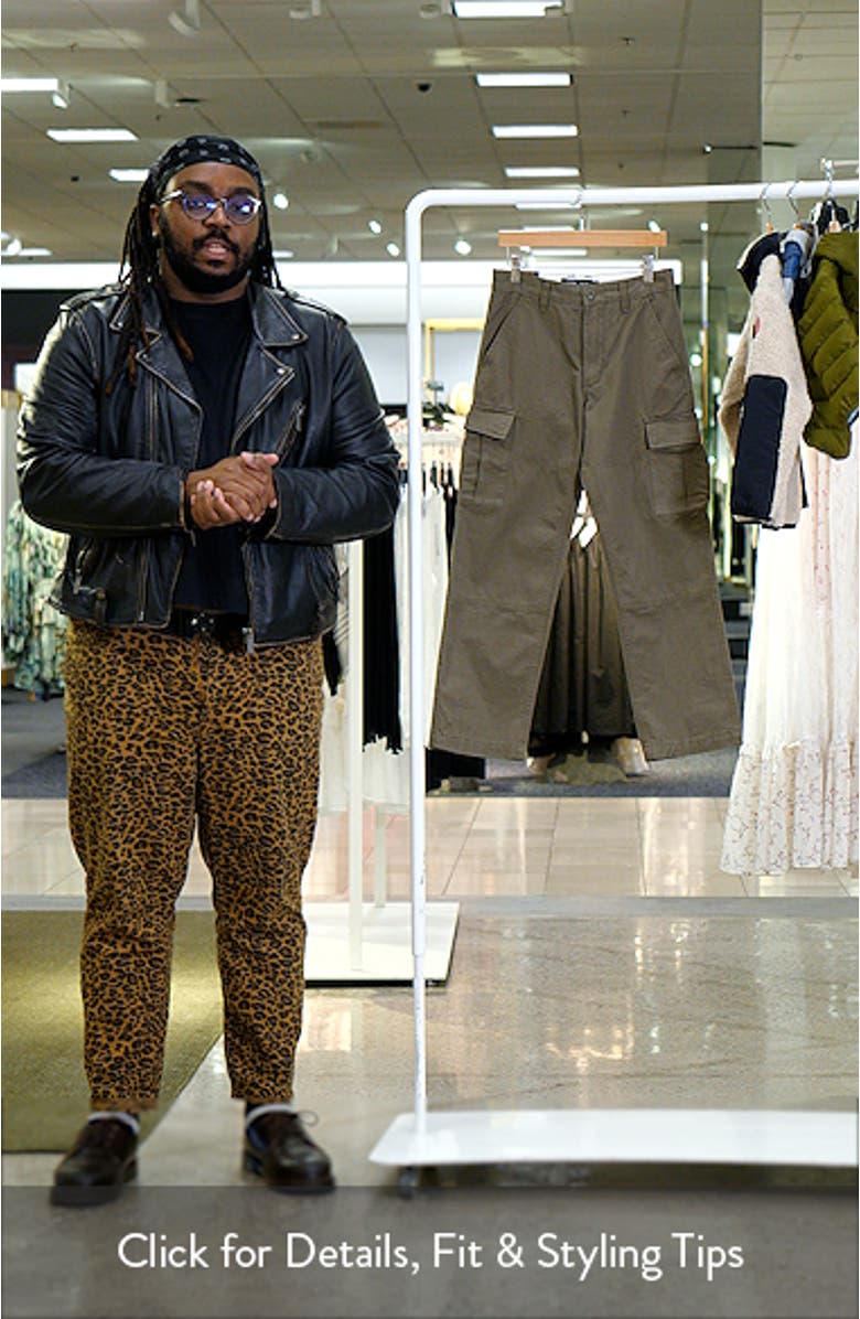 Kids' Service Loose Fit Cotton Cargo Pants, sales video thumbnail