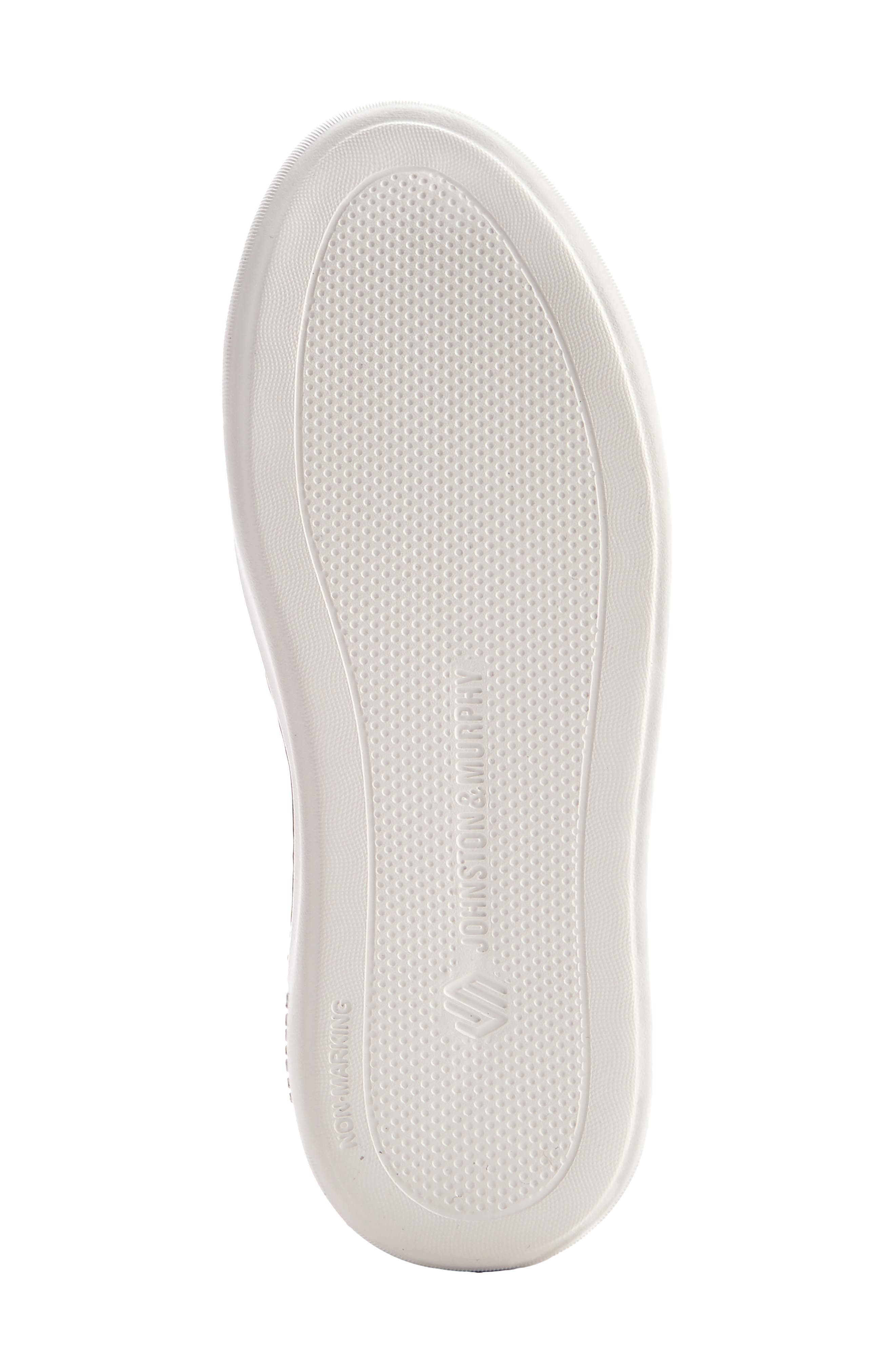 Johnston & Murphy Kids' T-Toe Anders Sneaker, Alternate, color, Navy/ Gray Full Grain