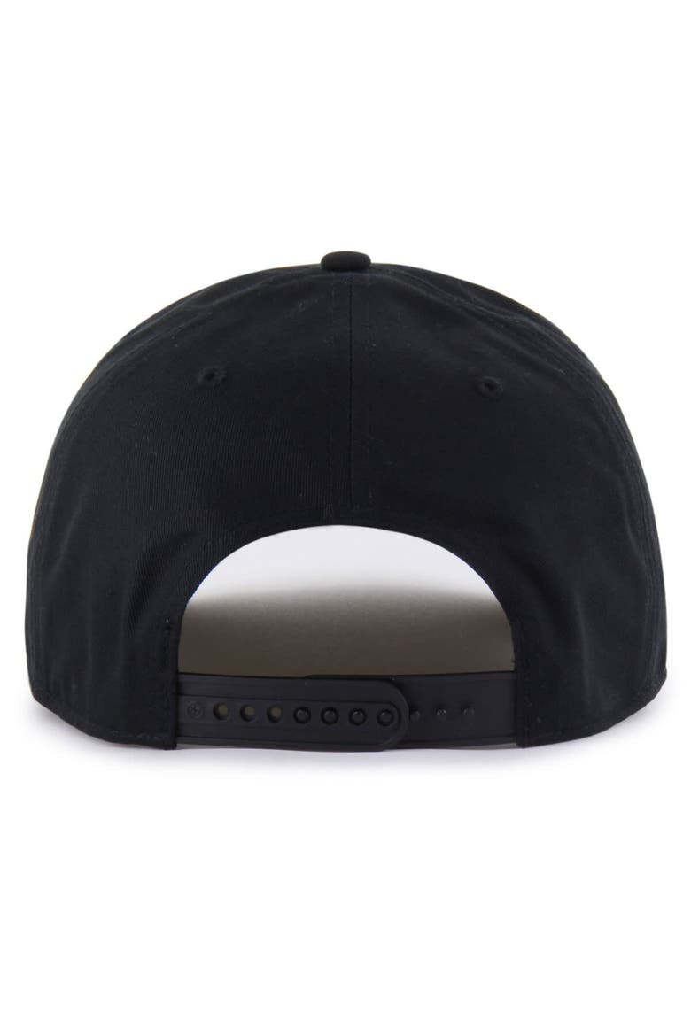Men's '47 Black New York Jets Foundational Hitch Adjustable Hat, Alternate, color, Black