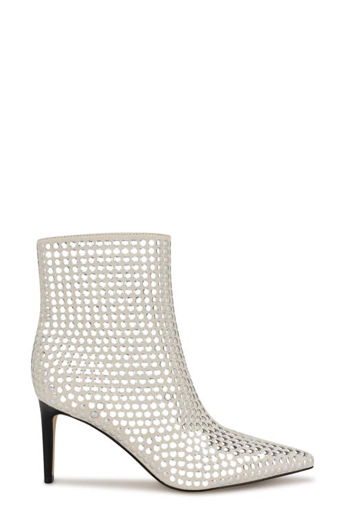 Nine West Kepord Pointed Toe Bootie In Gold