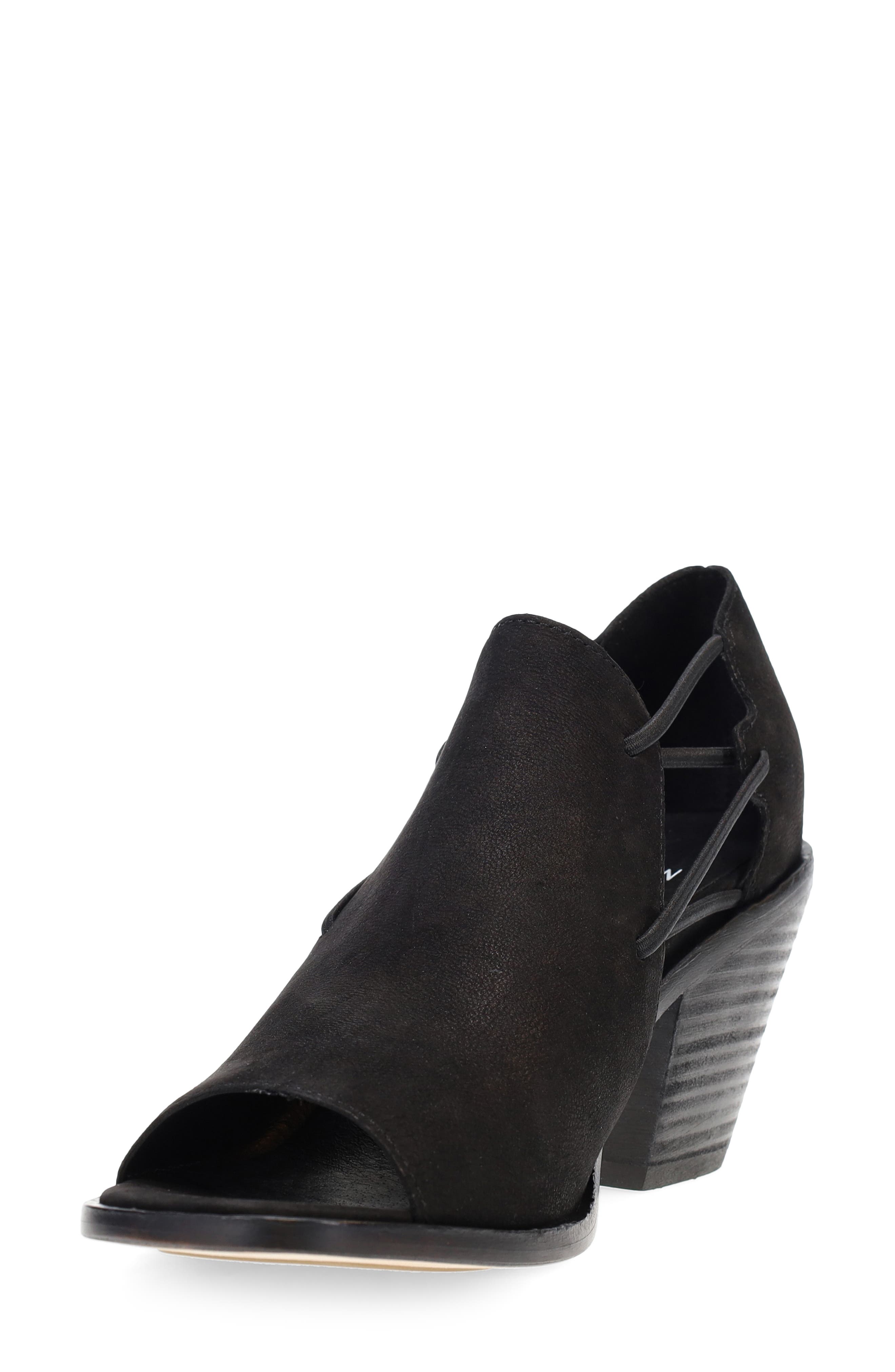 Eileen Fisher Alfie Cutout Sandal, Alternate, color, Black