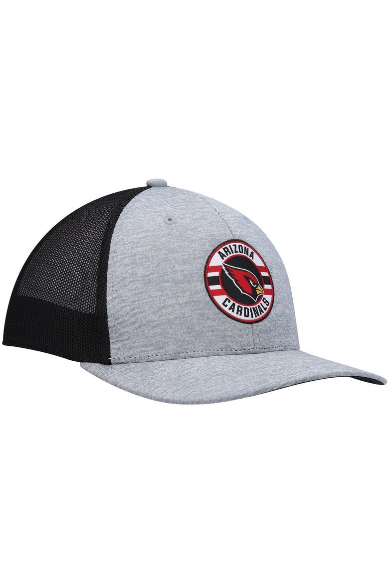 Men's '47 Heathered Gray/Black Arizona Cardinals Motivator Flex Hat, Alternate, color, Heather Gray