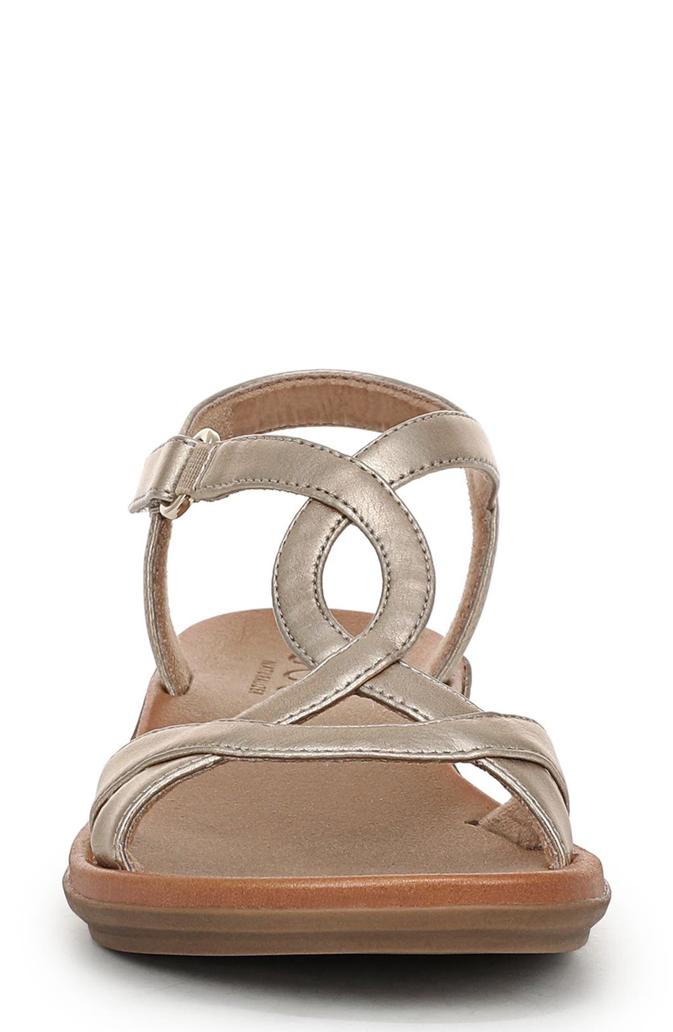 SOUL NATURALIZER Solo Sandal, Alternate, color, Gold Metallic Faux Leather