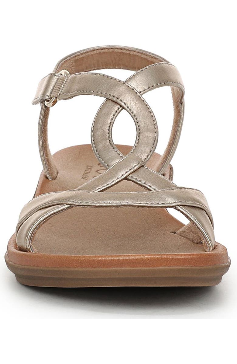 SOUL NATURALIZER Solo Sandal, Alternate, color, Gold Metallic Faux Leather