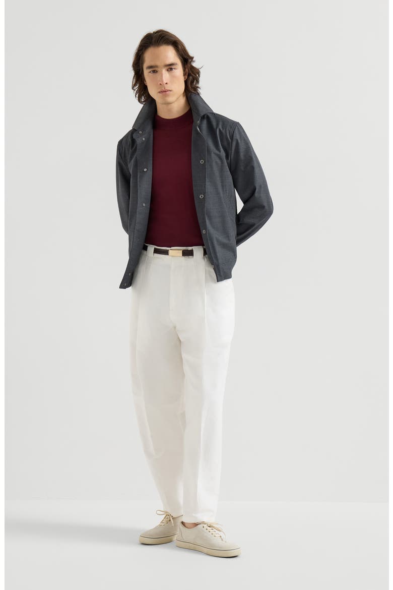 Virgin wool fresco outerwear jacket, Alternate, color, Dark Grey