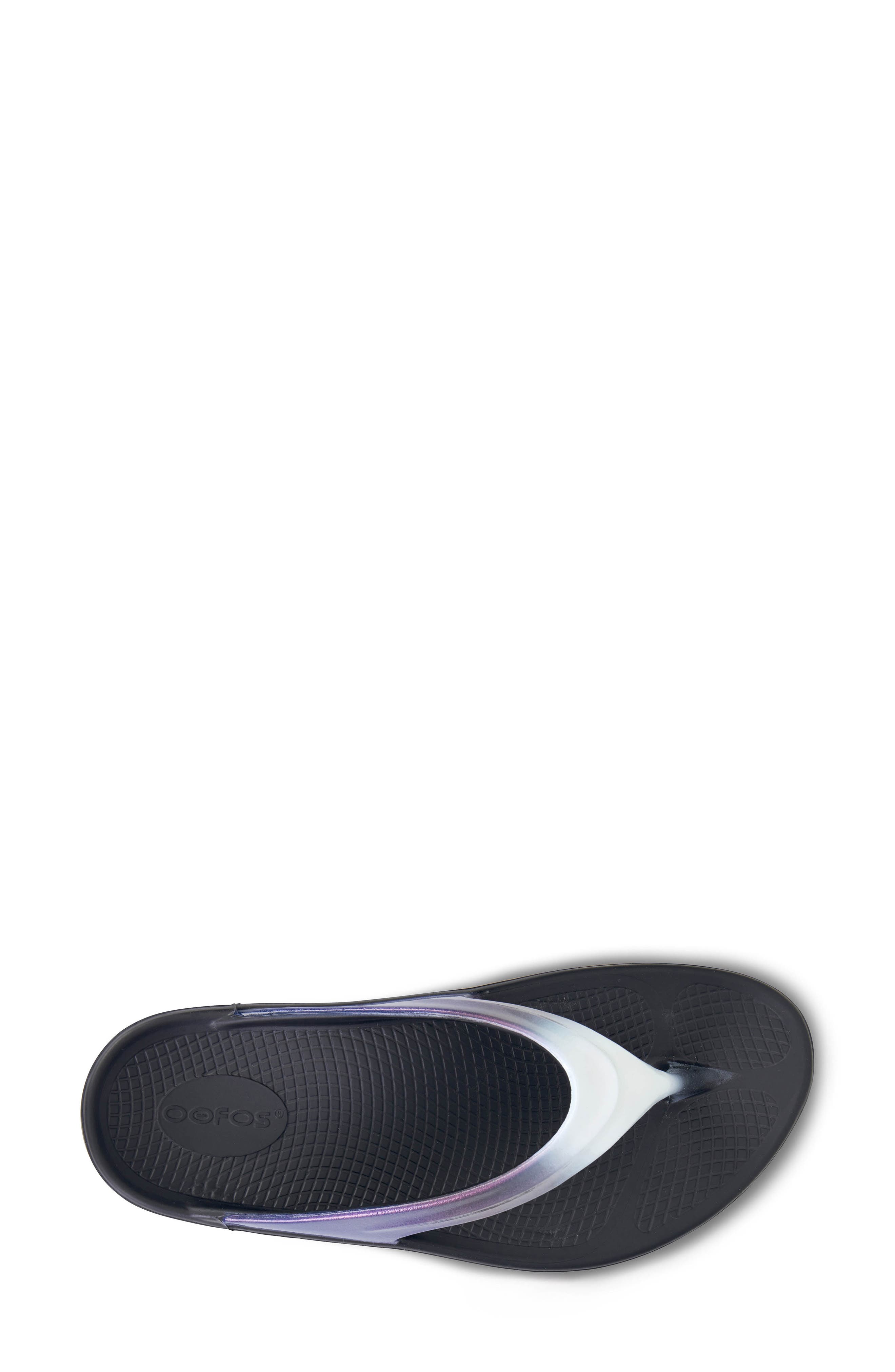 Oofos OOmega Flip Flop, Alternate, color, 