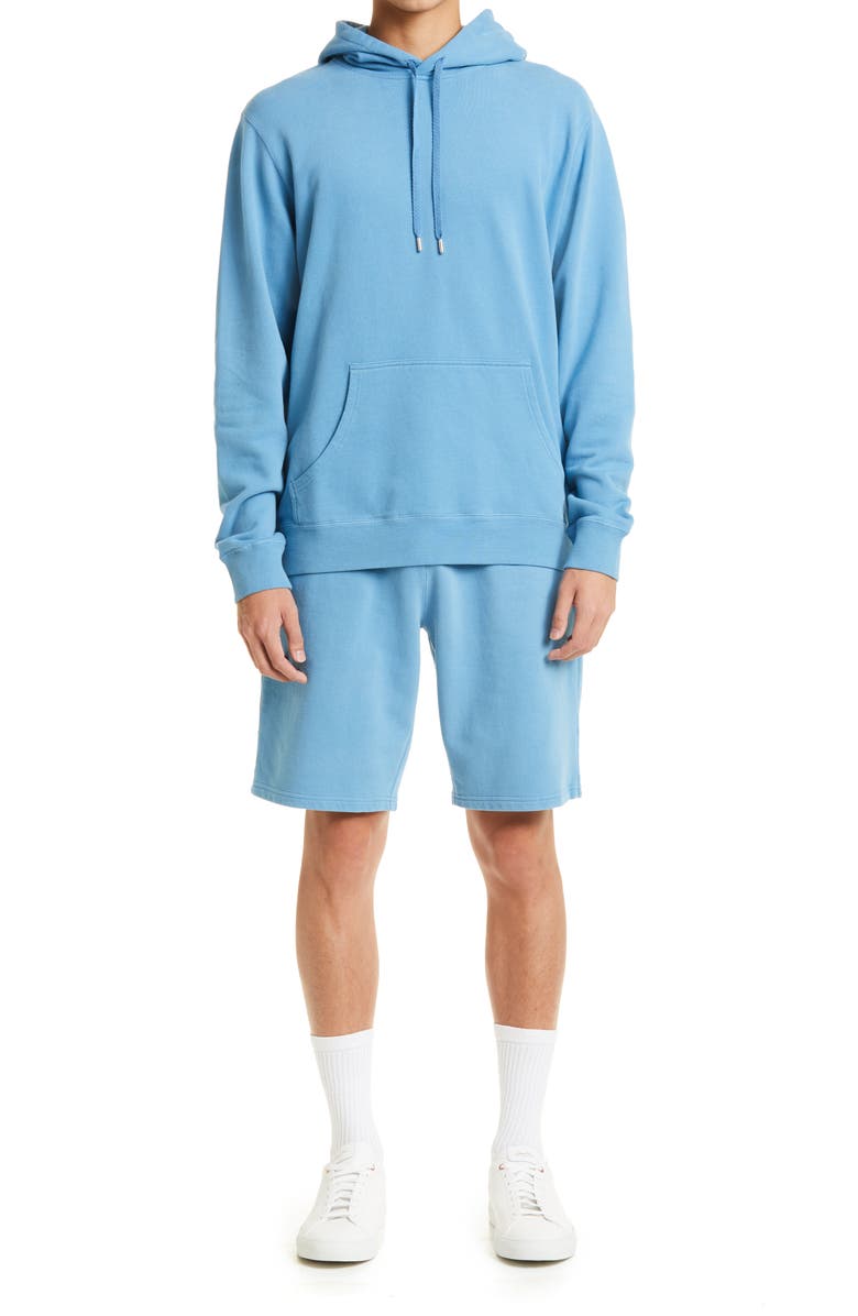 Sunspel Men's Cotton French Terry Sweat Shorts, Alternate, color,