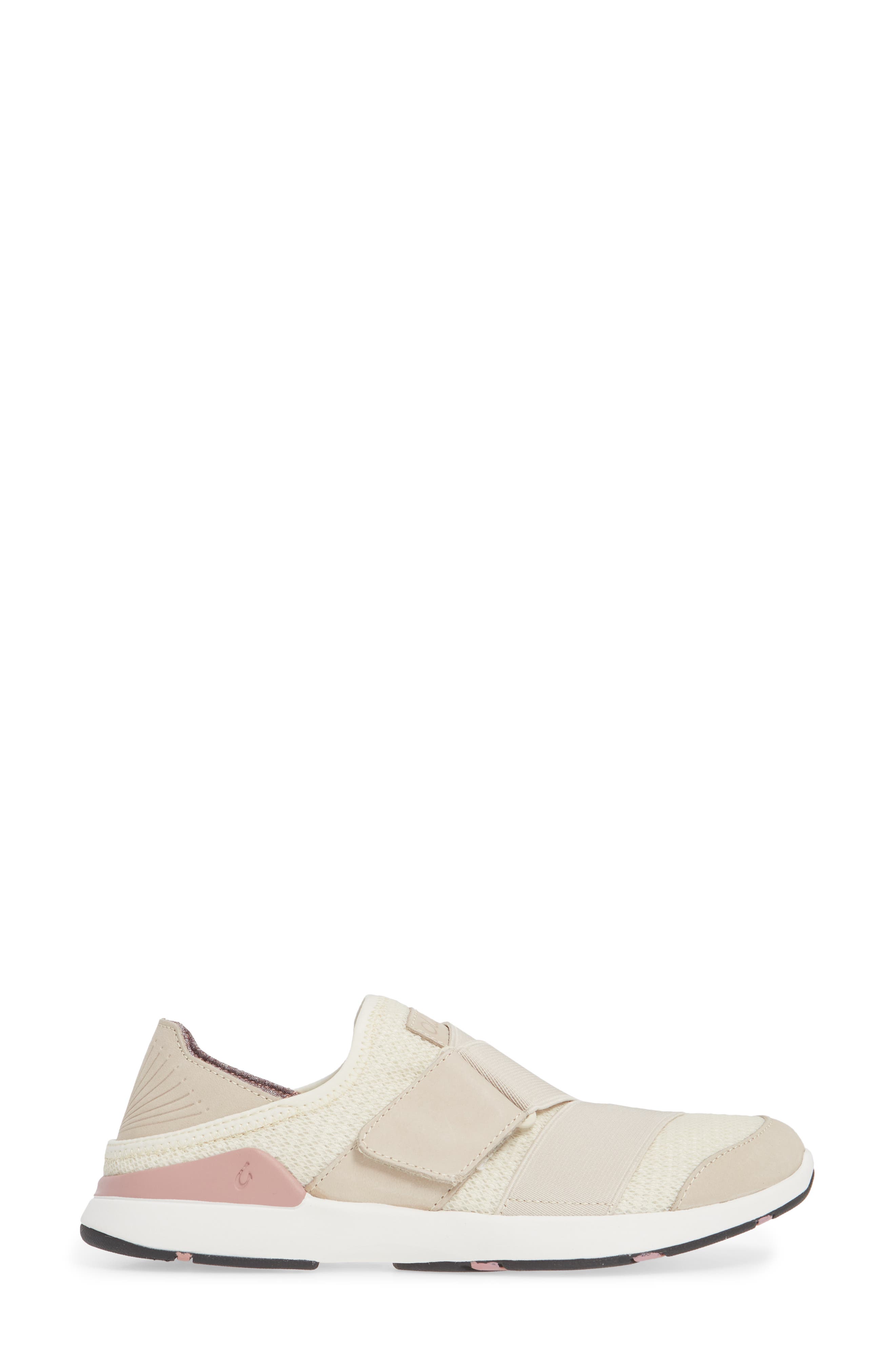 Mikilua Kakoo Slip-On Sneaker, Alternate, color, BONE FABRIC