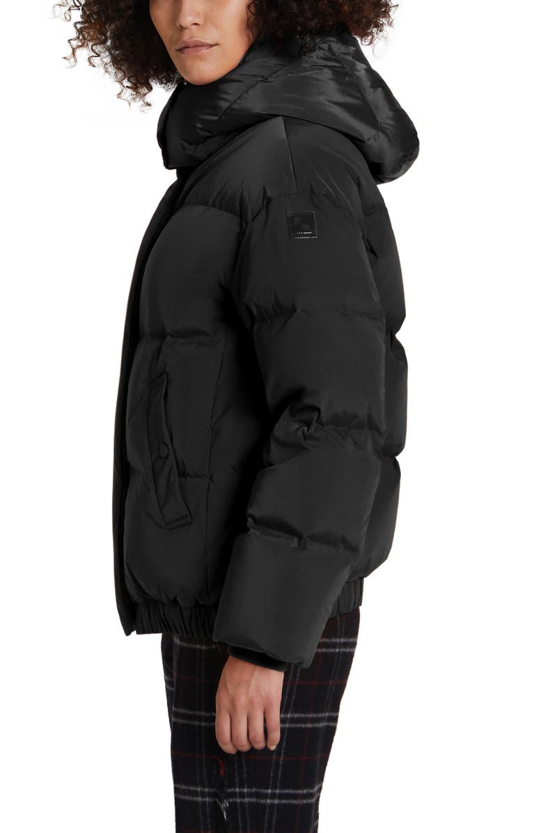 Woolrich Aurora Water Repellent Hooded Puffer Bomber Jacket, Alternate, color, 