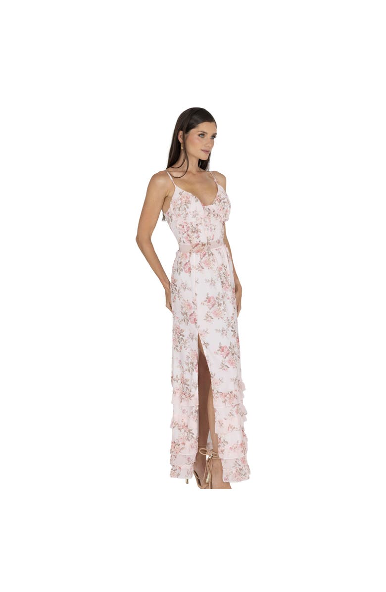AKALIA Hailey Carmen Dress, Alternate, color, Pink