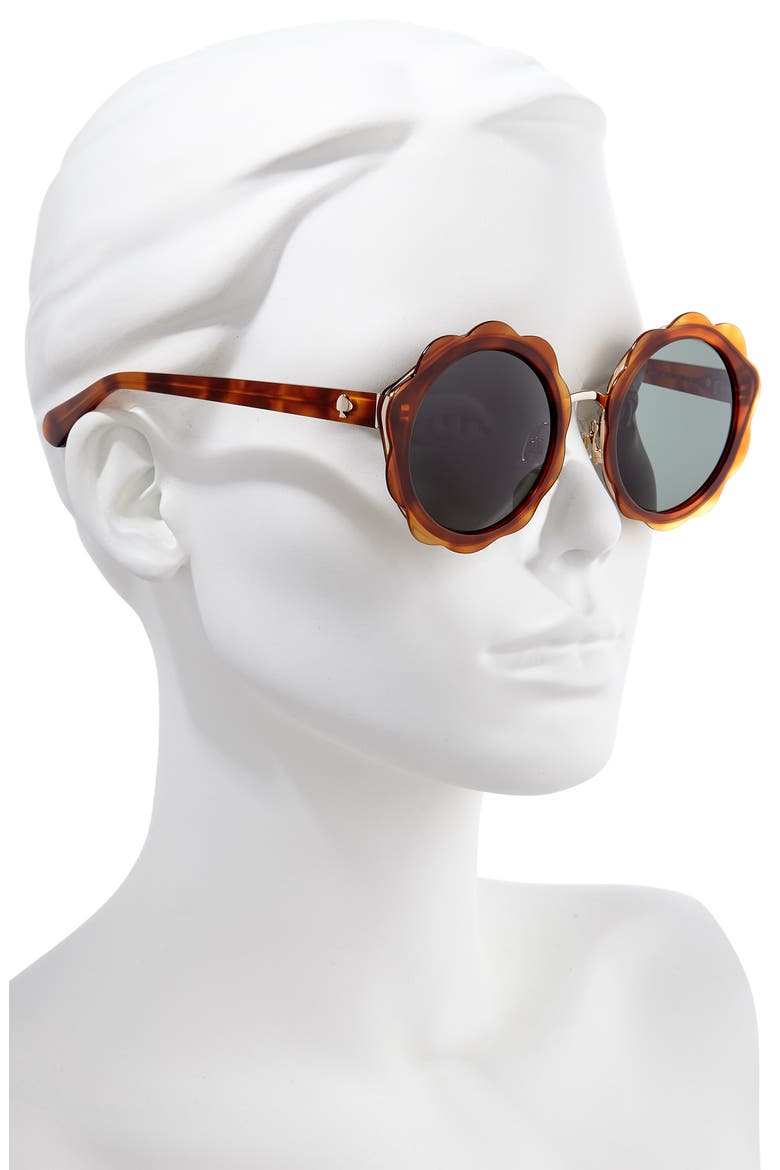 new york karries 52mm round sunglasses, Alternate, color, 009Q-QT