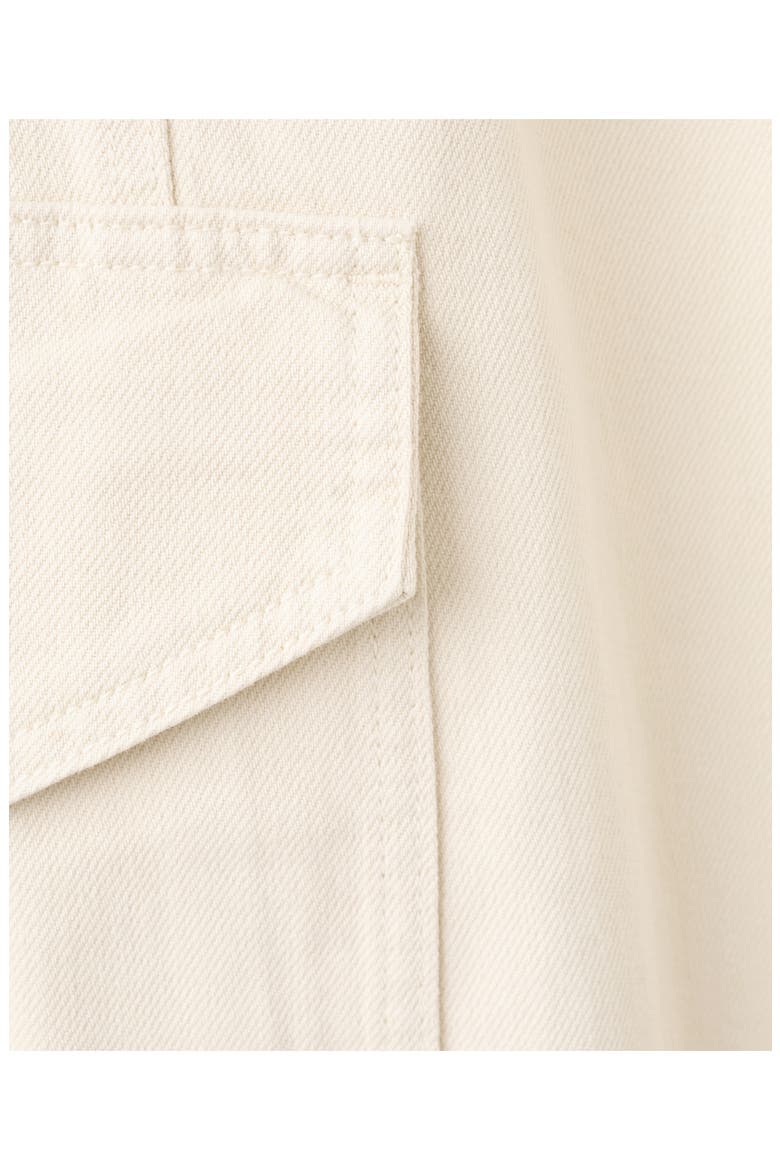 Mid Rise Balloon Cargo Jeans, Alternate, color, ECRU