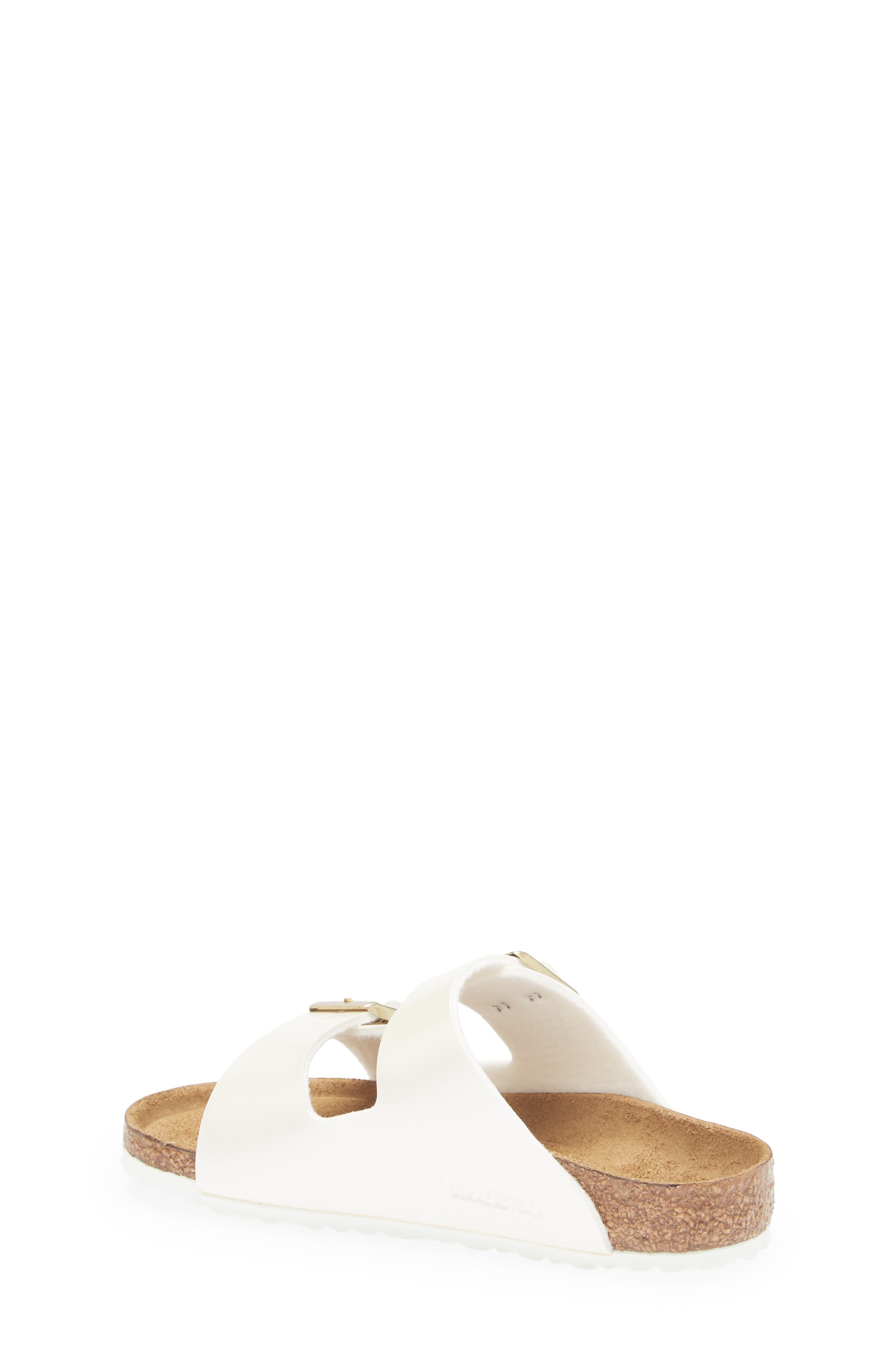 Birkenstock Kids' Arizona Slide Sandal, Alternate, color, White