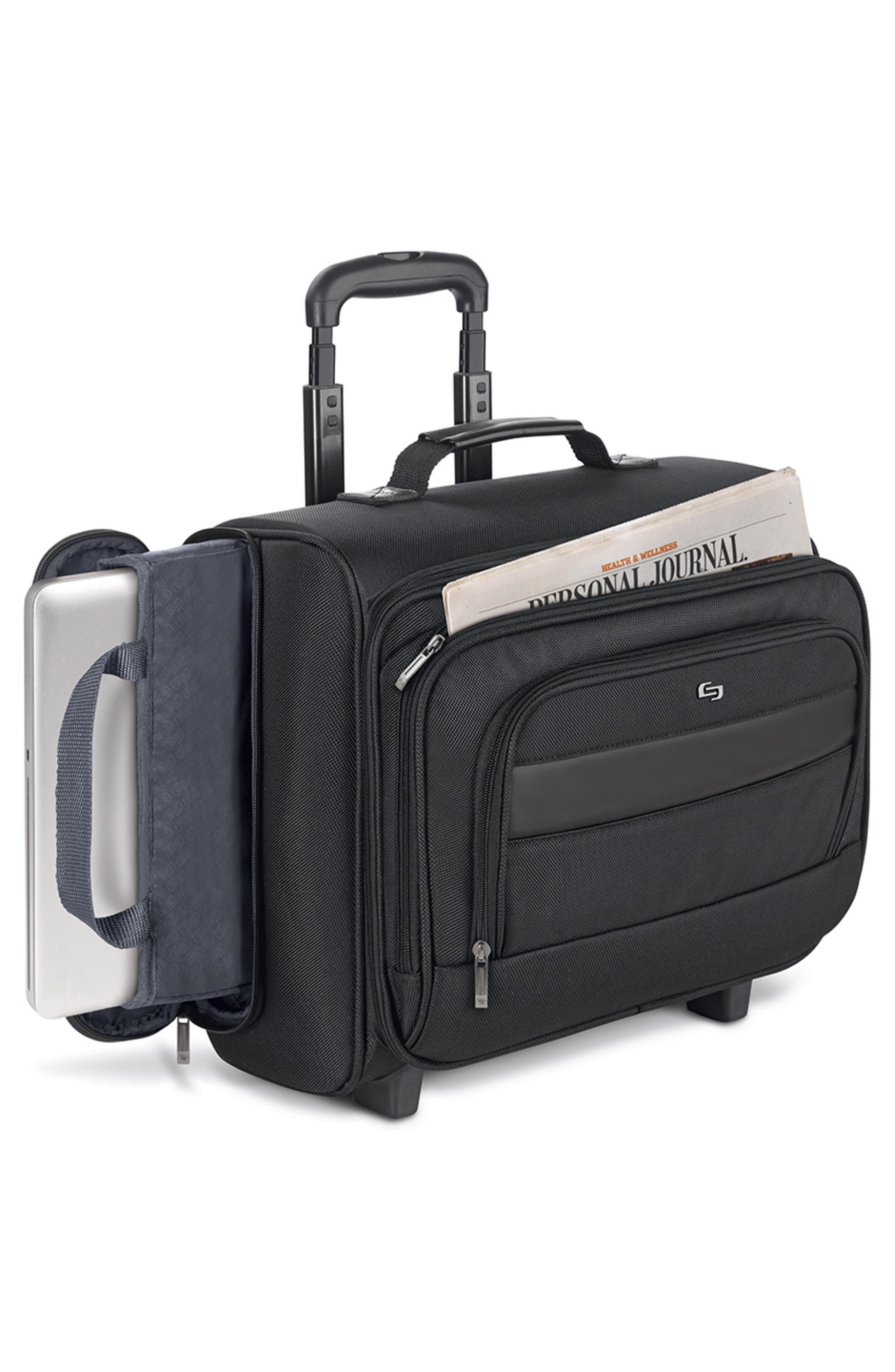 SOLO NEW YORK Columbus Overnighter Trolley Suitcase, Alternate, color, 