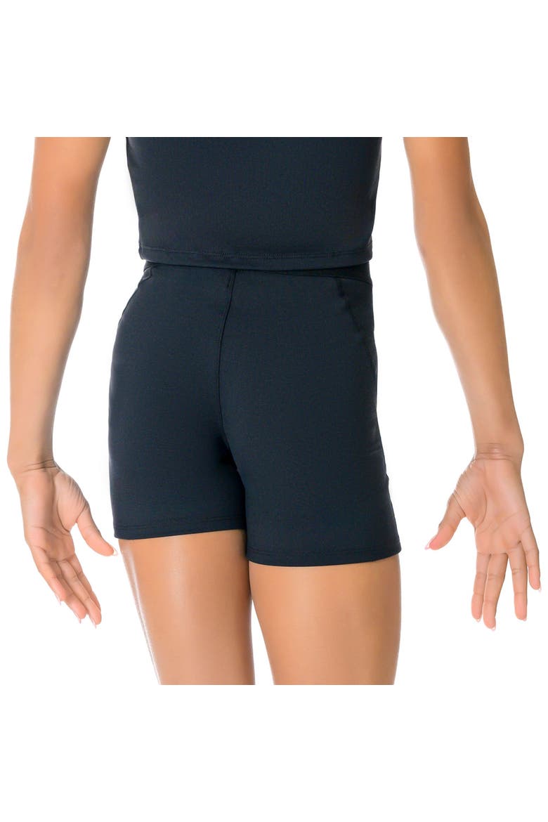 Compression Biker Short, Alternate, color, Black
