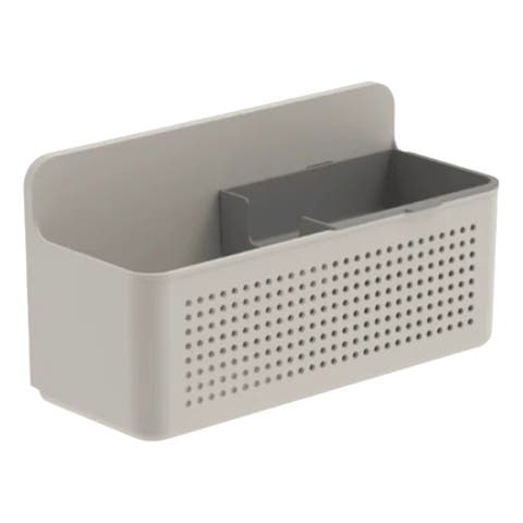 Wall Mounted Self Adhesive Sink Organizer with Removable Sponge Tray