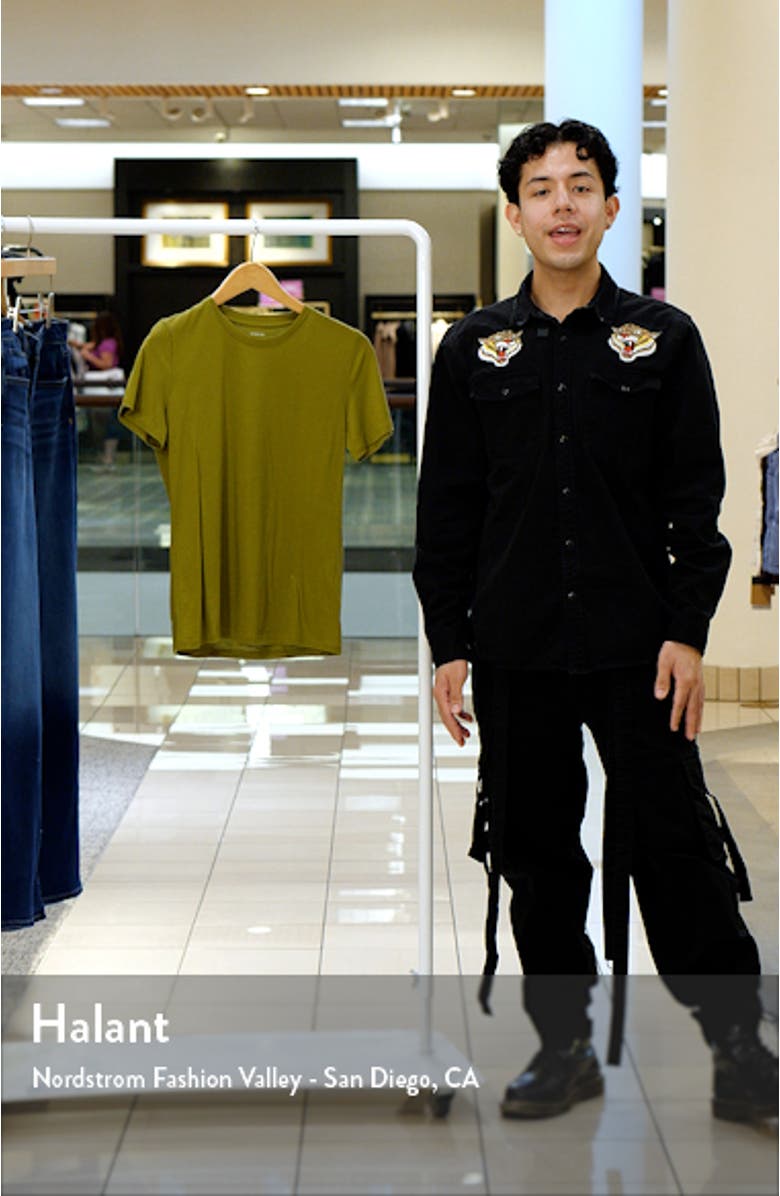 Essential Crewneck Pima Cotton T-Shirt, sales video thumbnail