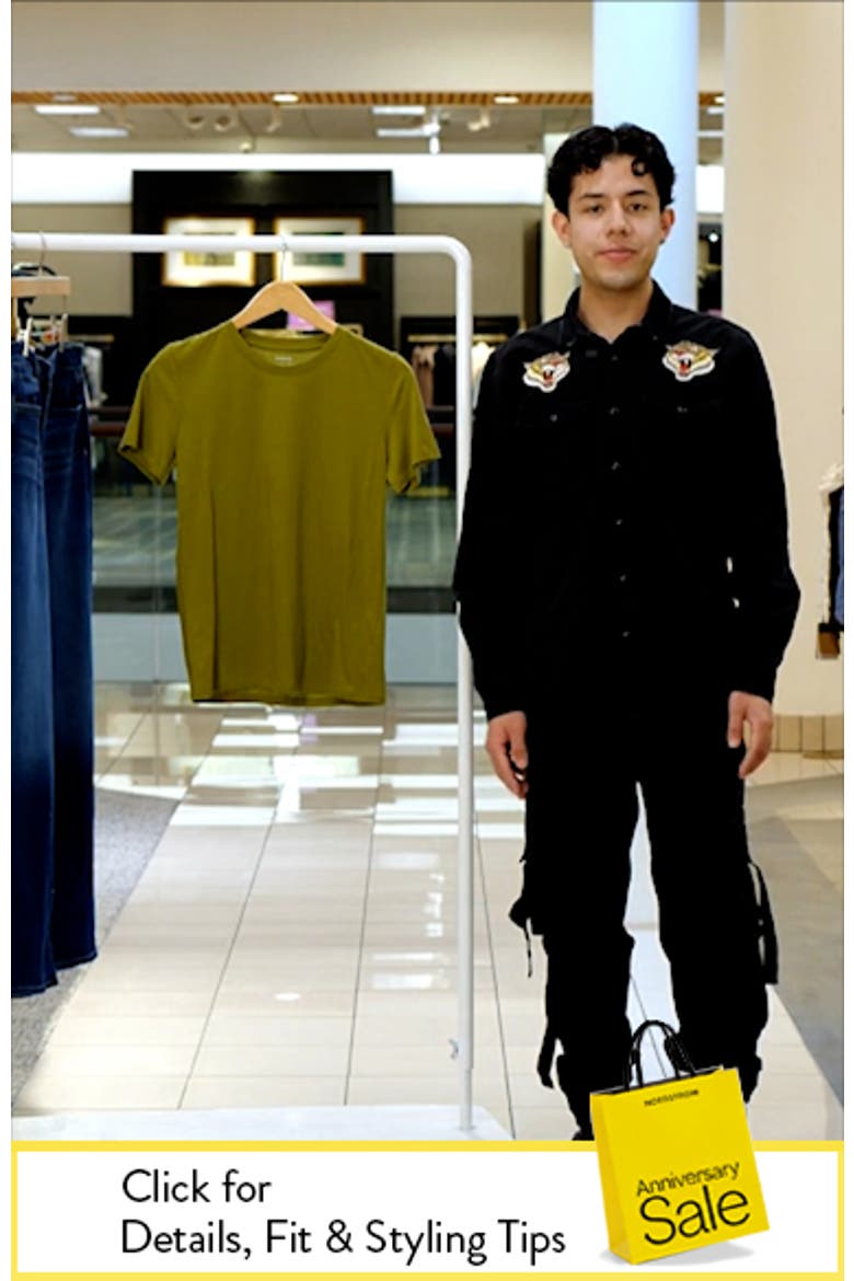 Essential Crewneck Pima Cotton T-Shirt video