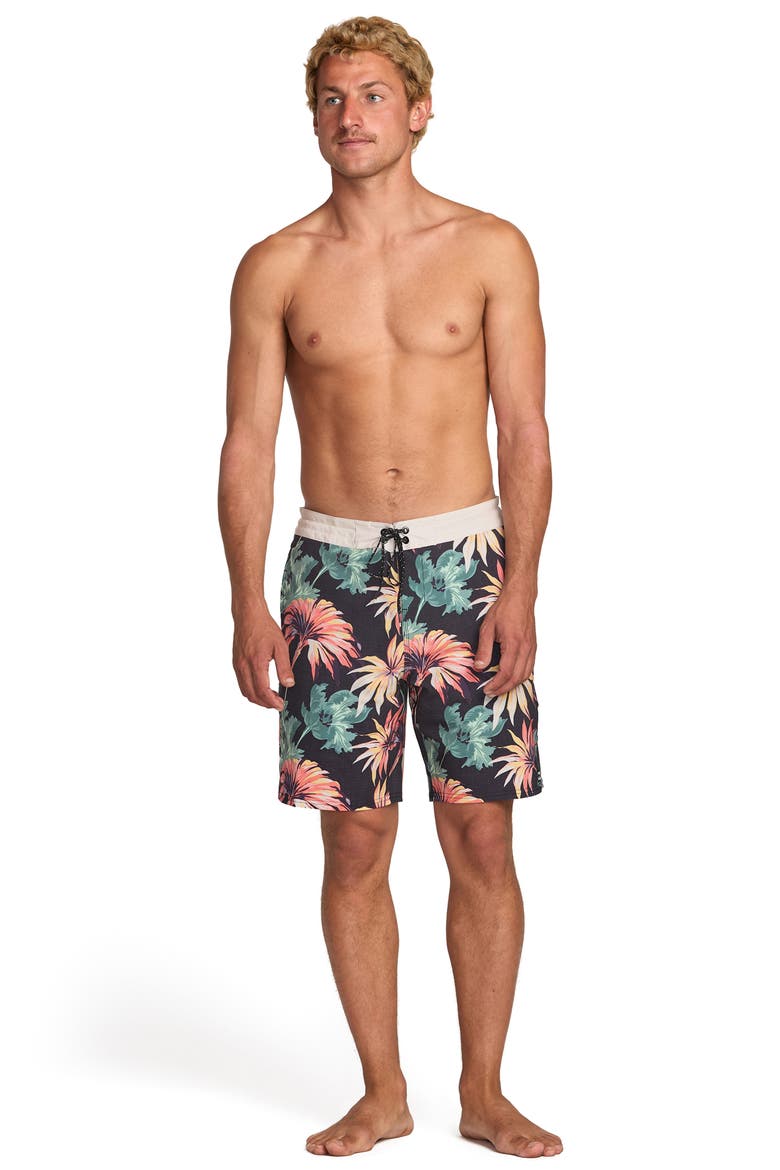 Sundays Lo Tide Board Shorts, Alternate, color, CHARCOAL MULTI