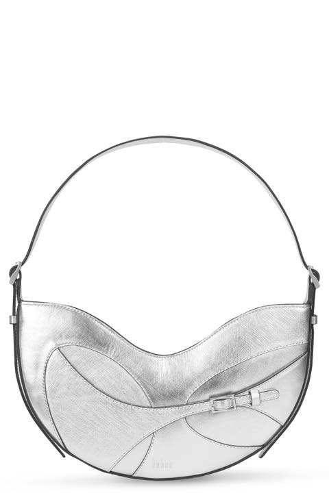 Melina Leather Strappy Pouchette