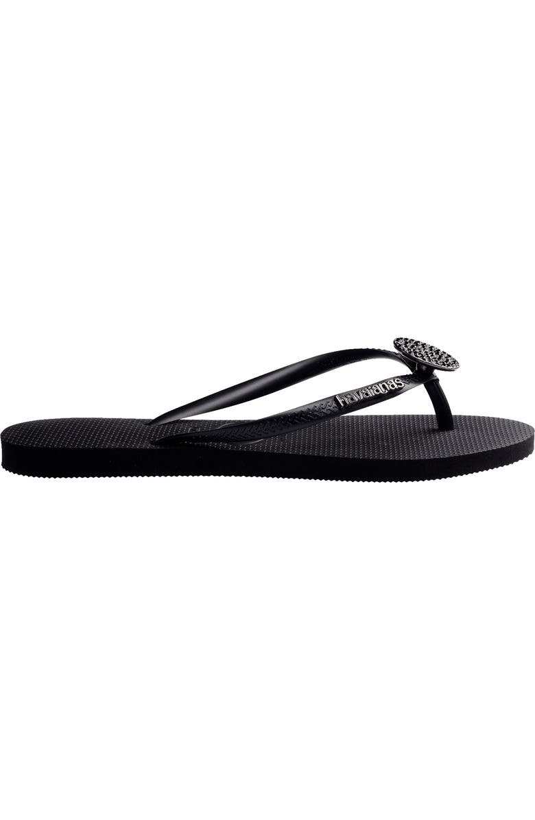 Havaianas Slim Crystal Flip Flop, Alternate, color,