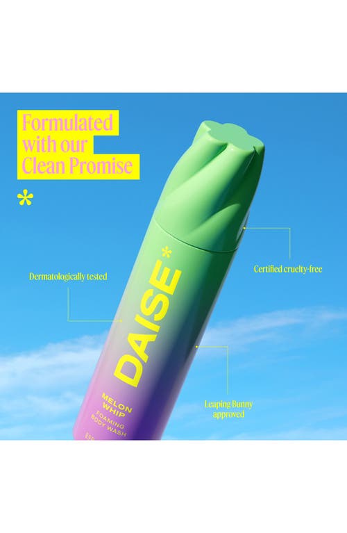 Daise Foaming Body Wash In Orange
