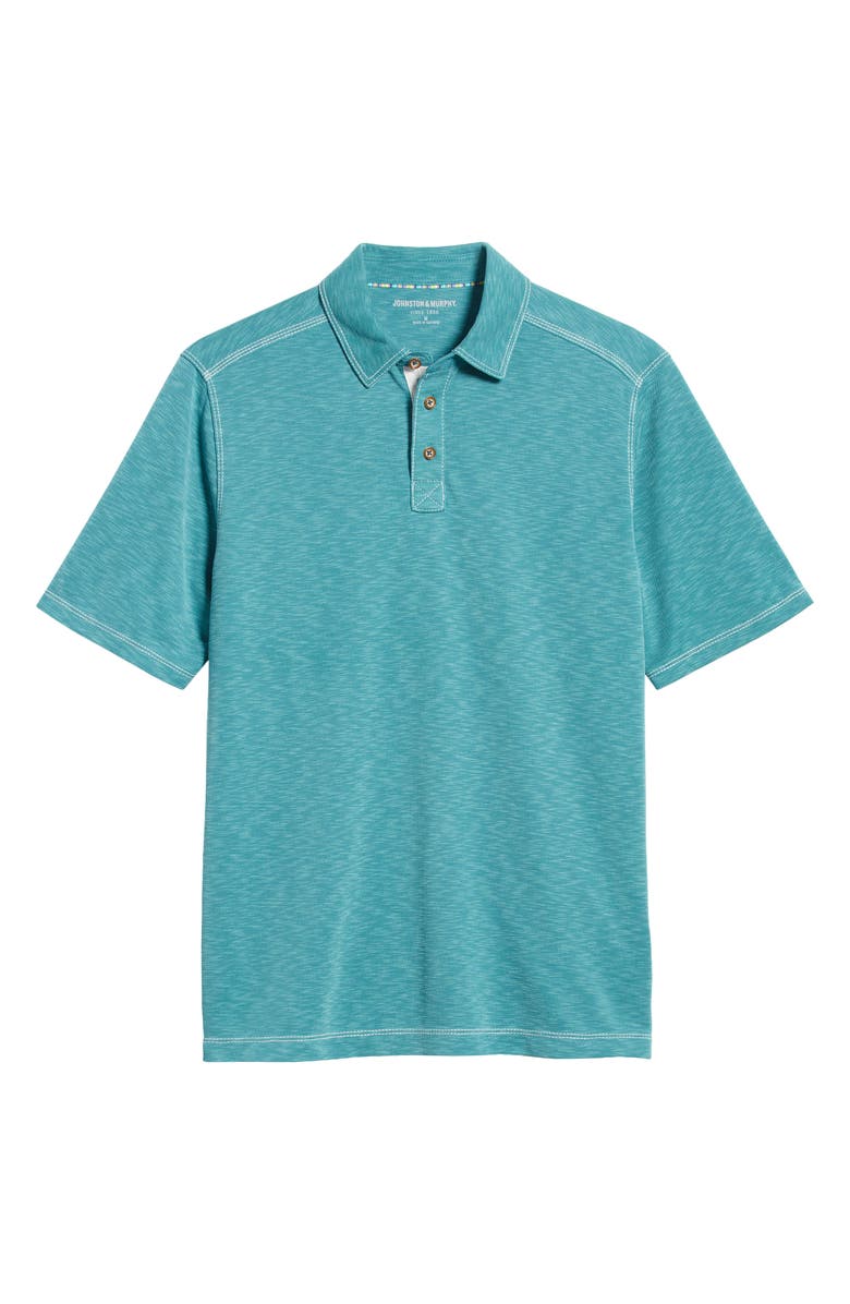 Johnston & Murphy Slub Jersey Polo, Alternate, color, 