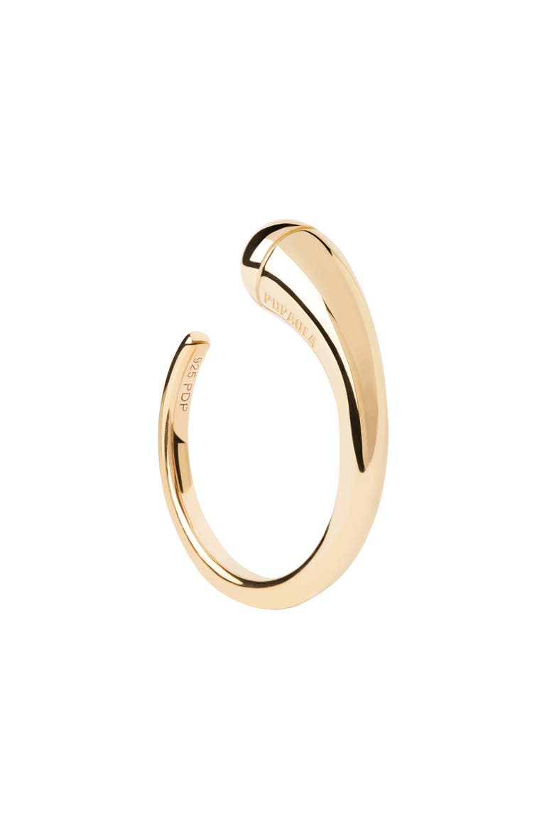 Loop Ring, Main, color, Gold