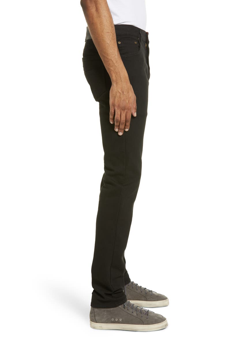 Martin Slim Tapered Fit Jeans, Alternate, color, BLACK