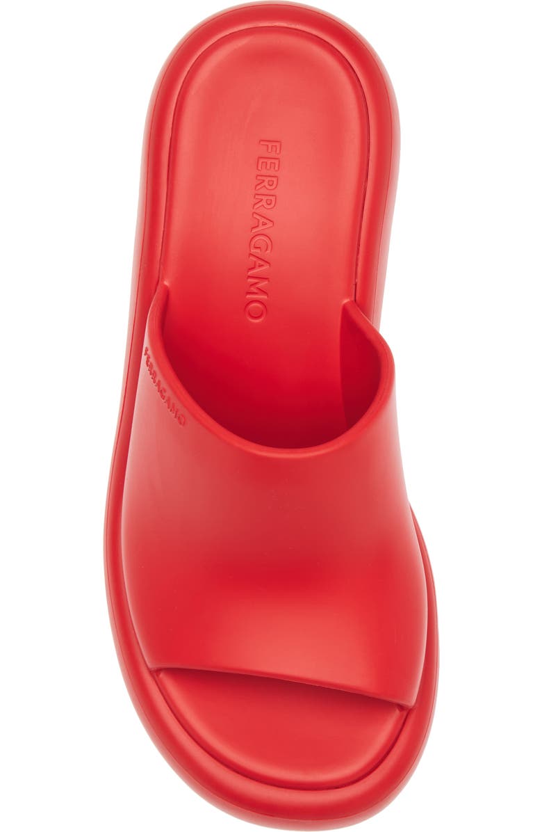 FERRAGAMO Platform Slide Sandal, Alternate, color,