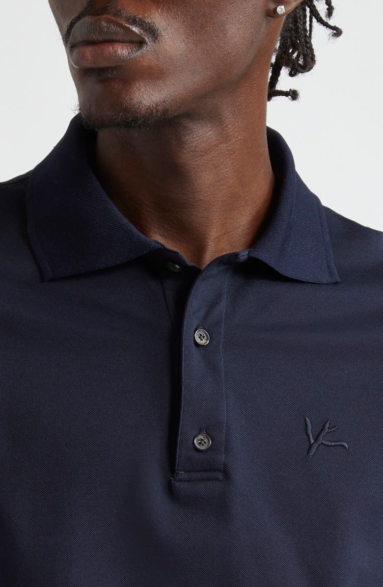 ISAIA The Logo Polo, Alternate, color, Navy