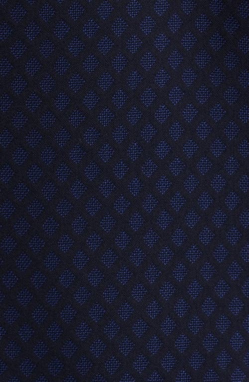 Jack Victor Ethan Diamond Jacquard Wool Dinner Jacket