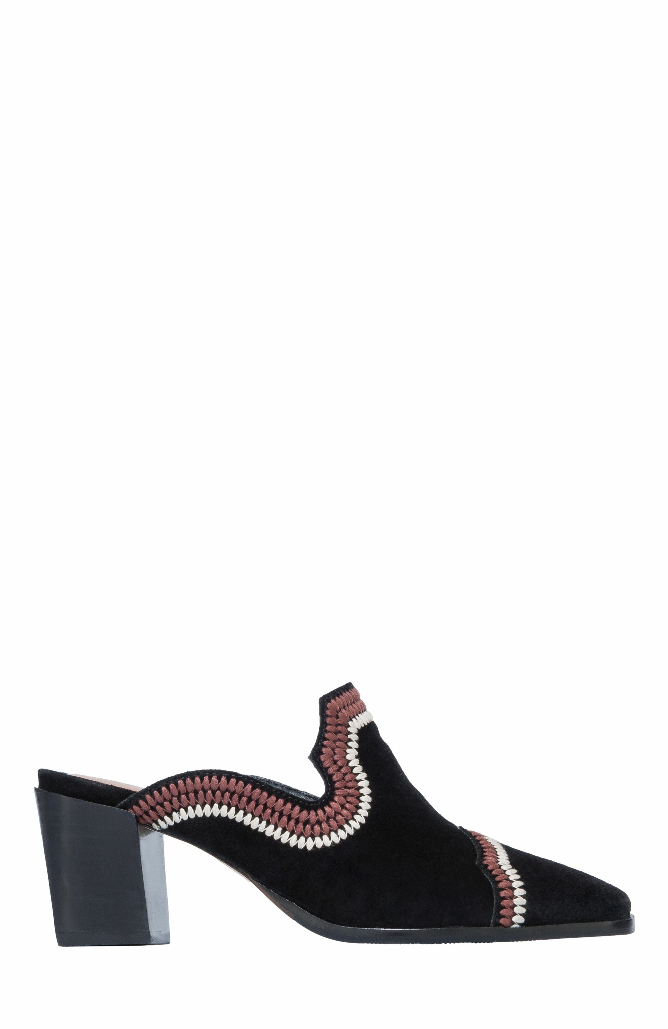 Bernardo Footwear Brooklyn Embroidered Mule, Main, color, 