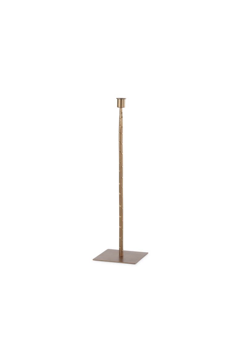 Porter Iron Candle Holder, Main, color, Gold