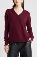 Nordstrom V-Neck Cashmere Sweater