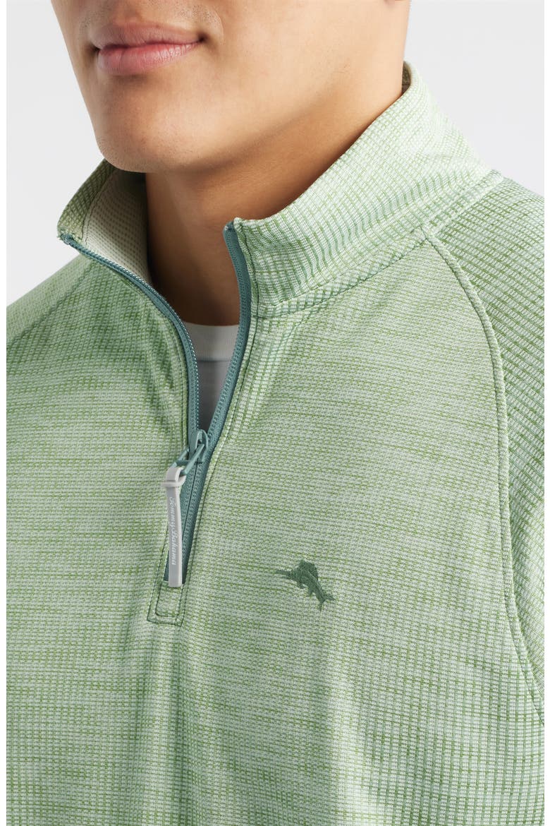 Palm Pro IslandZone® Performance Half Zip Pullover, Alternate, color, TROPICAL FERN