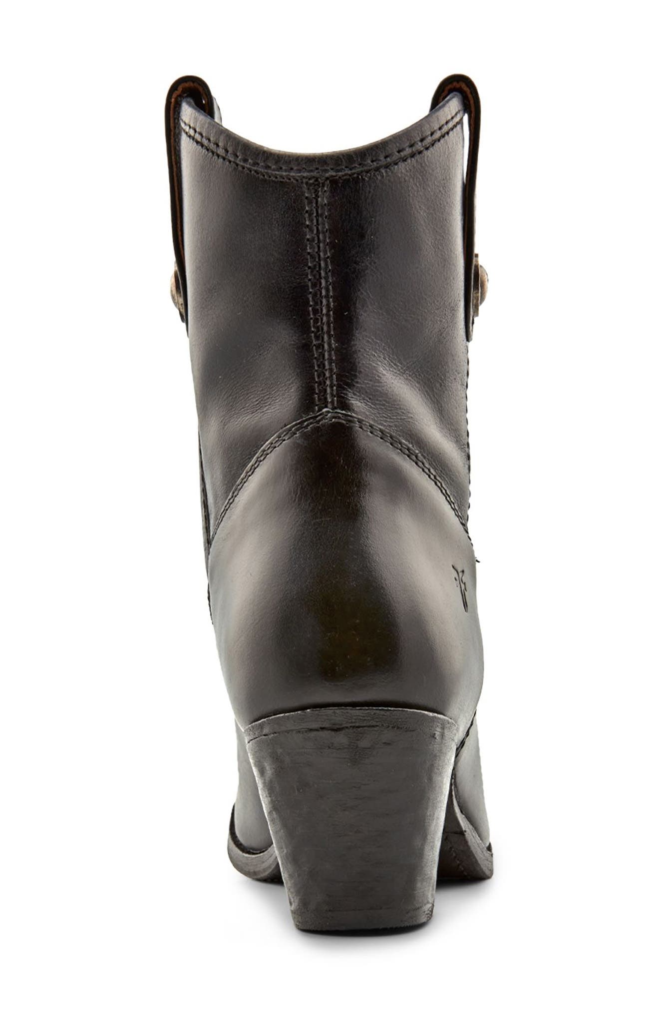 Frye Jackie Button Short Bootie, Alternate, color, 