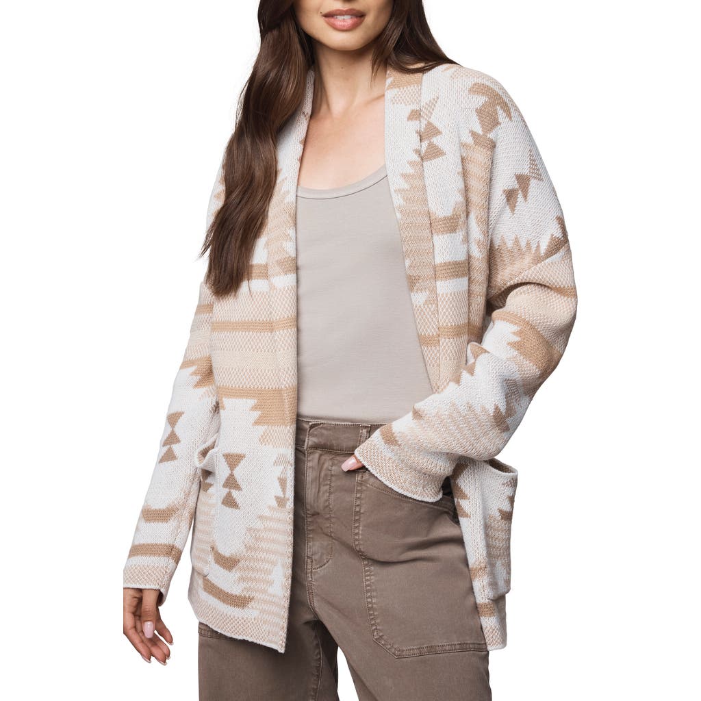 Splendid Western Print Cotton Blend Cardigan In Multi