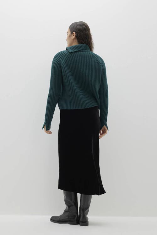 Naked Cashmere Aryana Cashmere Turtleneck In Green