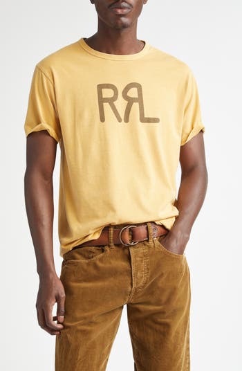 Ralph Lauren double RL Tシャツ XXL Ralph Lauren RRL Lightweight Cotton Jersey Double RL Logo T