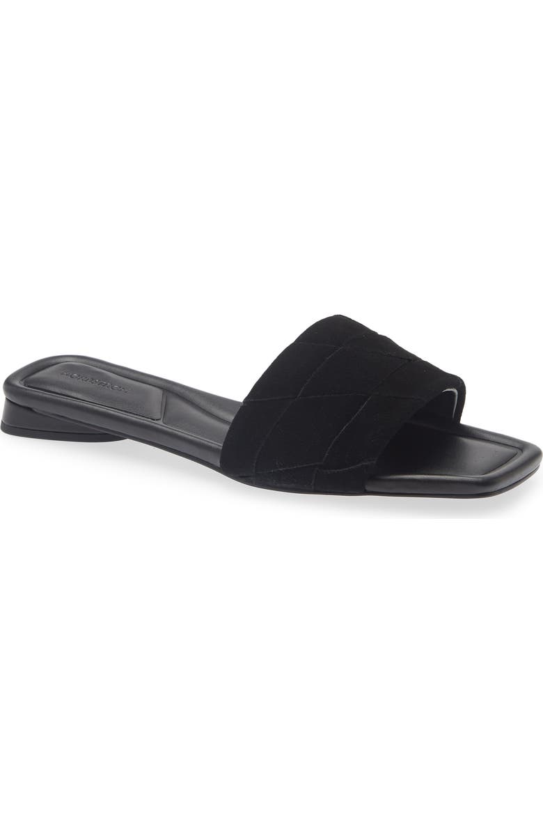 Nordstrom Brynn Slide Sandal, Main, color, Black
