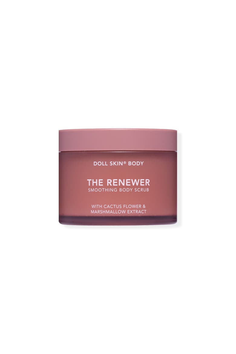 Dollskin Body The Renewer Smoothing Body Scrub, Main, color, Beige