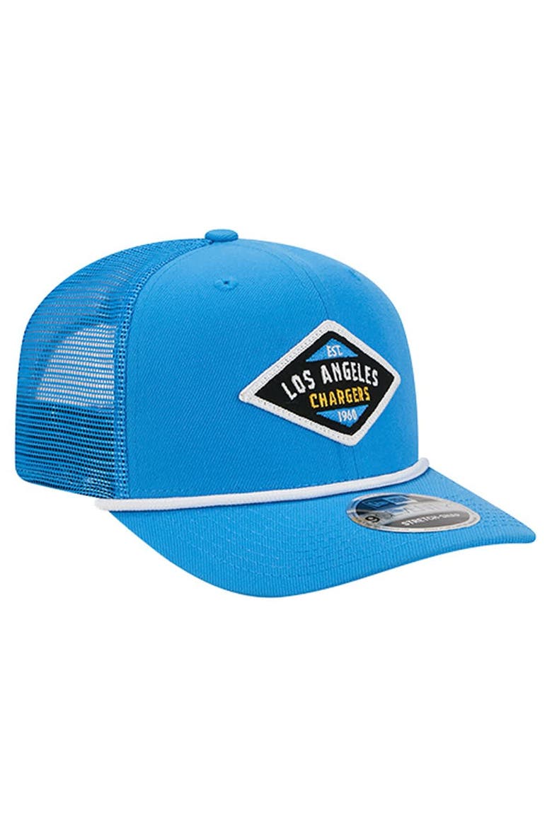 Men's New Era  Powder Blue Los Angeles Chargers Team 9SEVENTY Adjustable Hat, Alternate, color, Powder Blue